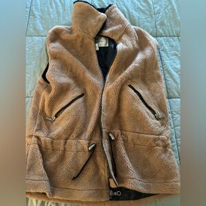 NILS Tan Fleece Jacket